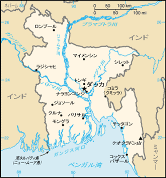 バングラデシュ_マップ